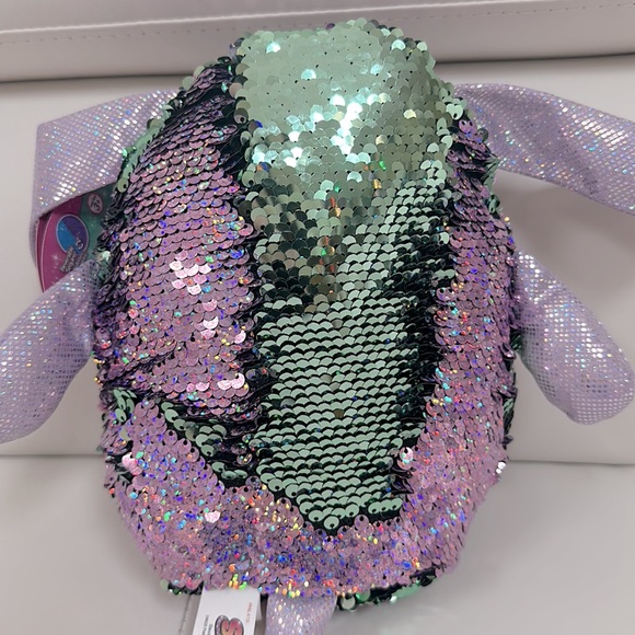 NEW Shimmeez Reversible Sequin Plush Delilah Dog - Picture 7 of 7